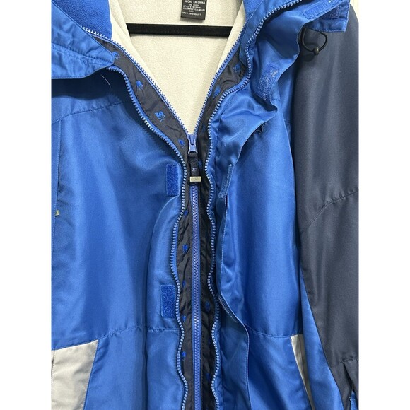 Vintage Starter Jacket Coat Men’s Blue Winter Ski Snow, Removable Hood M 38-40. - Picture 12 of 16